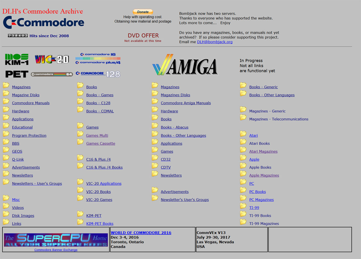 [PDF] Nowości w DLH's Commodore Archive