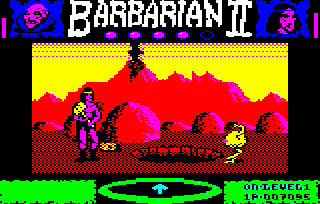 Acorn BBC Micro Pantheon Barbarian II