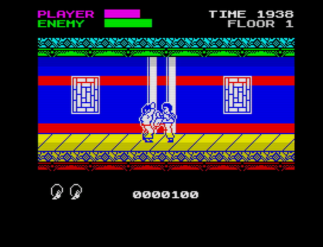 ZX Spectrum Conversion Mr. Kung Fu