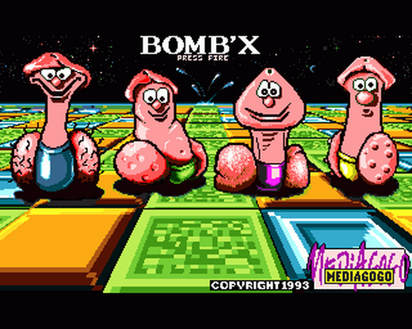 Amiga GameBase Bomb'X Mediagogo 1993