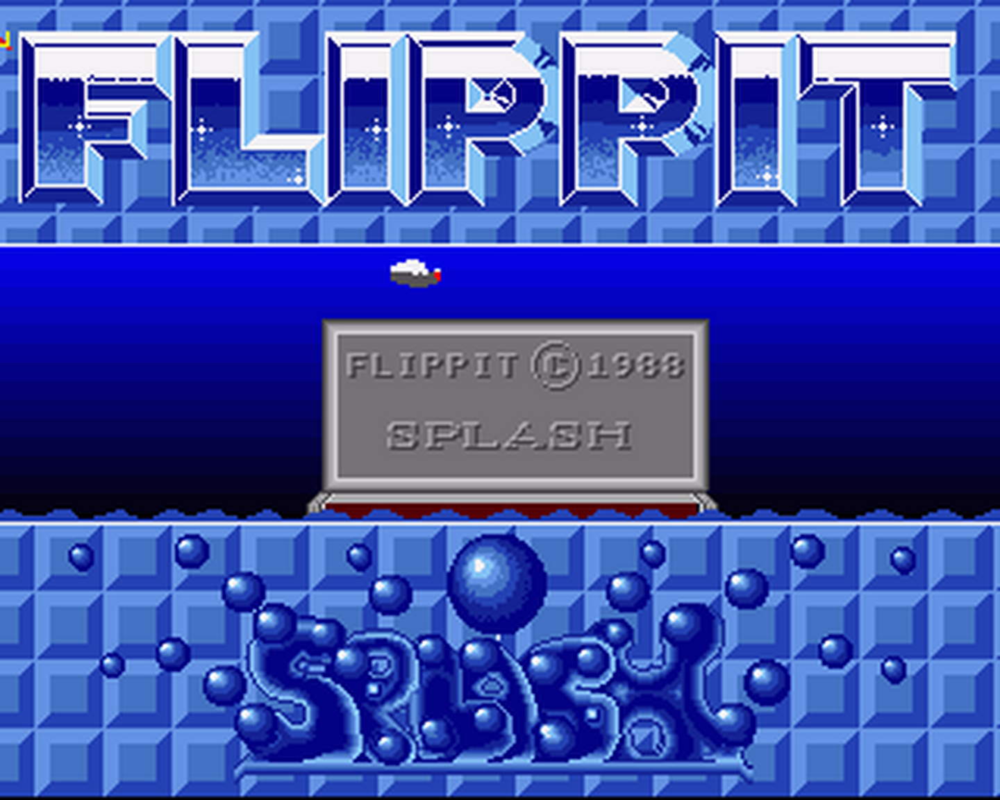 Amiga GameBase Flippit Splash 1988