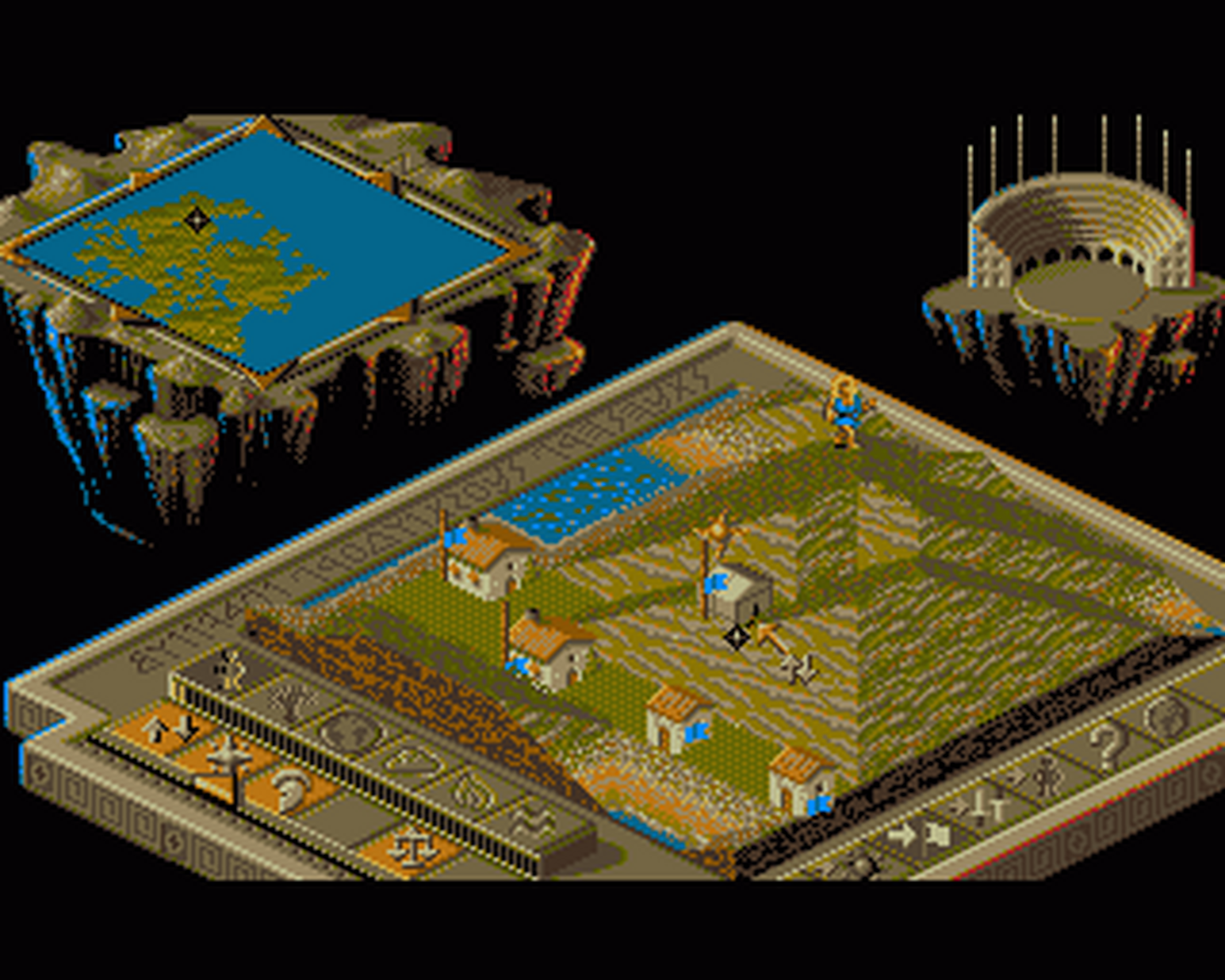 Amiga GameBase Populous_II_-_Trials_of_the_Olympian_Gods Bullfrog 1991