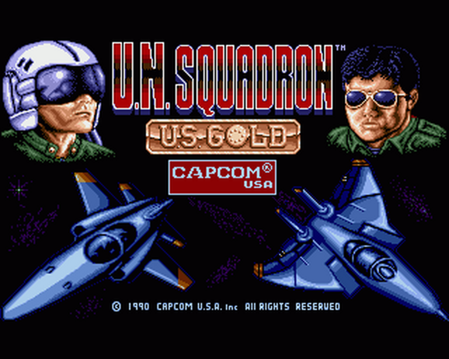 Amiga GameBase U.N._Squadron Capcom_-_U.S._Gold 1990