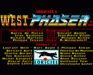 Amiga GameBase West_Phaser Loriciel 1989