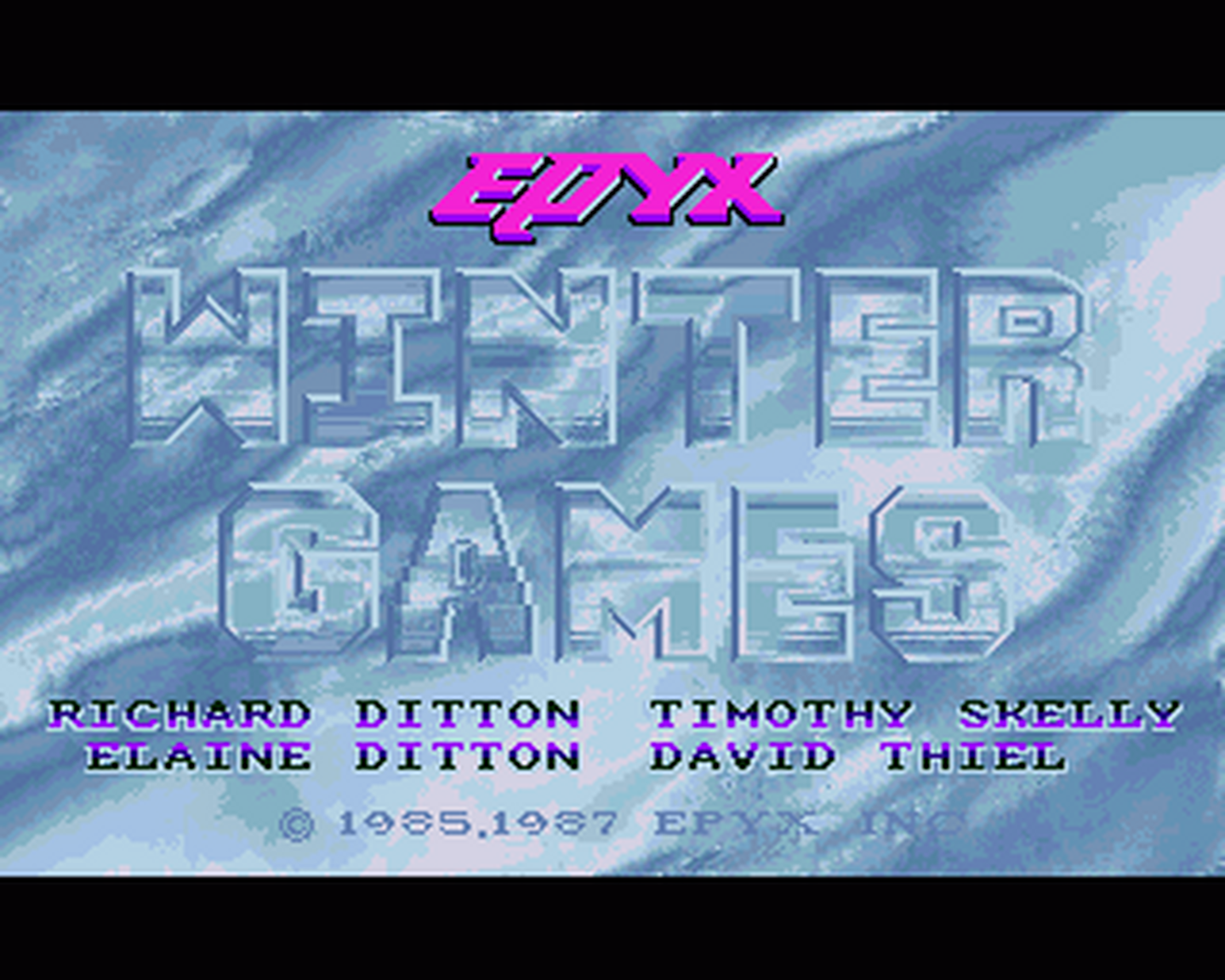 Amiga GameBase Winter_Games Epyx 1987