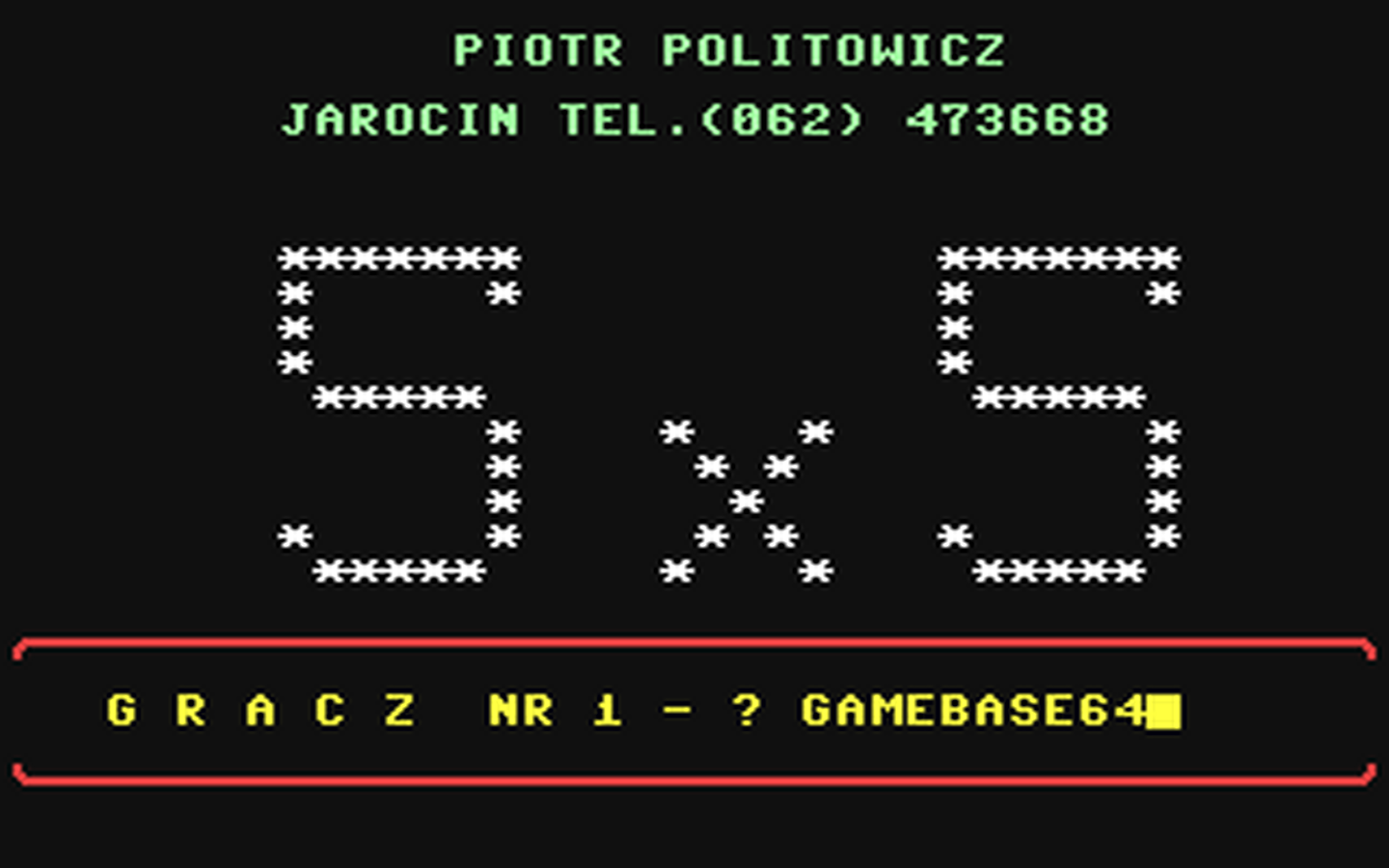 C64 GameBase 5_x_5 Biuro_Informatyczno_Wydawnicze_(BIW) 1995