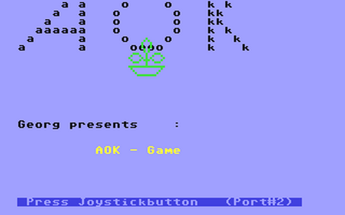 C64 GameBase AOK-Game (Not_Published) 2020