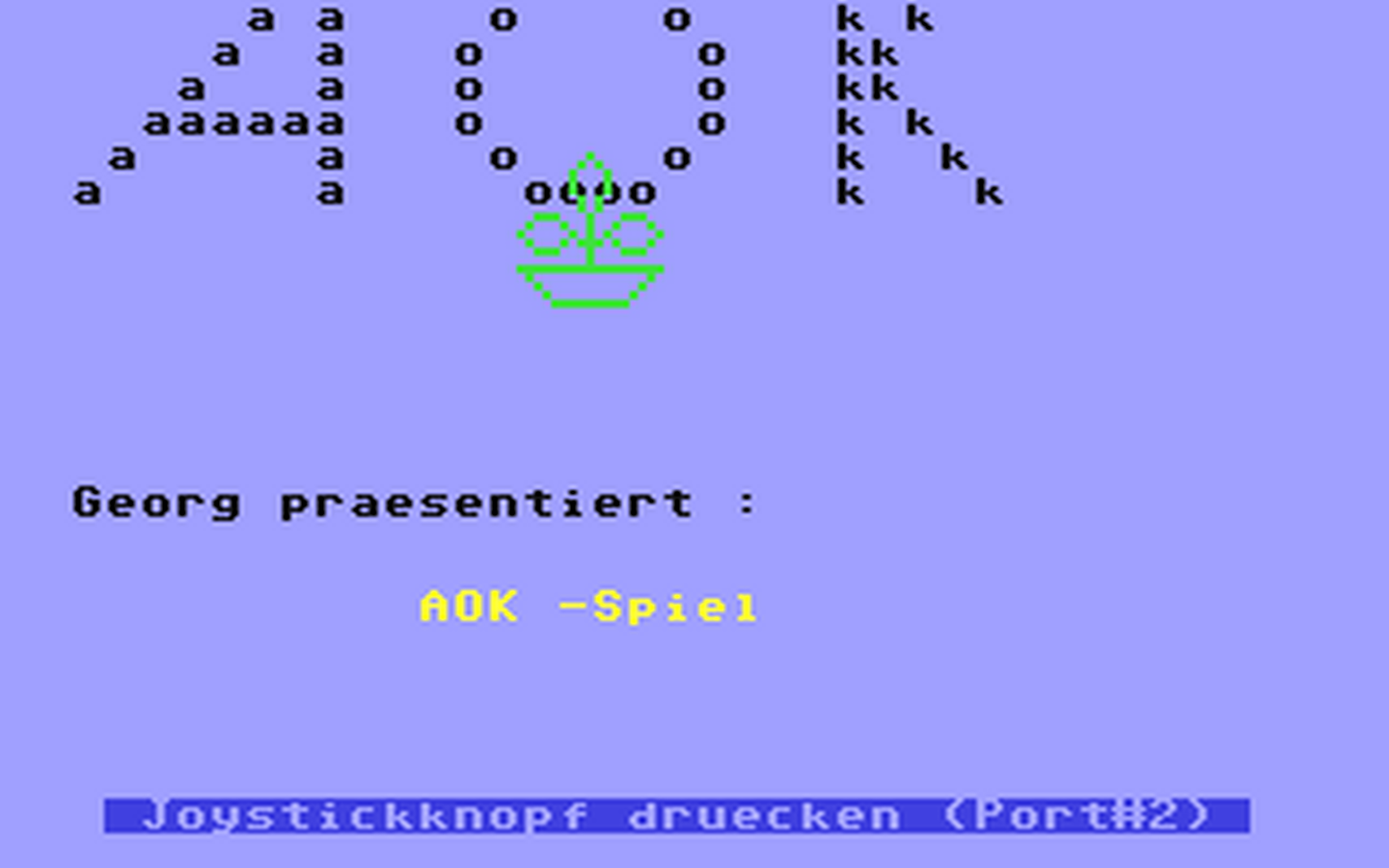 C64 GameBase AOK-Spiel AOK