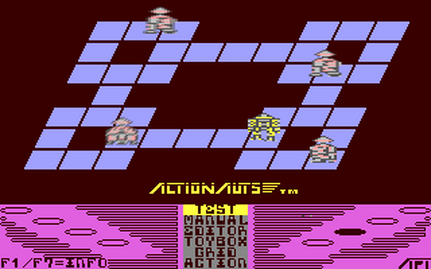 C64 GameBase Actionauts Loadstar/Softalk_Production 1986