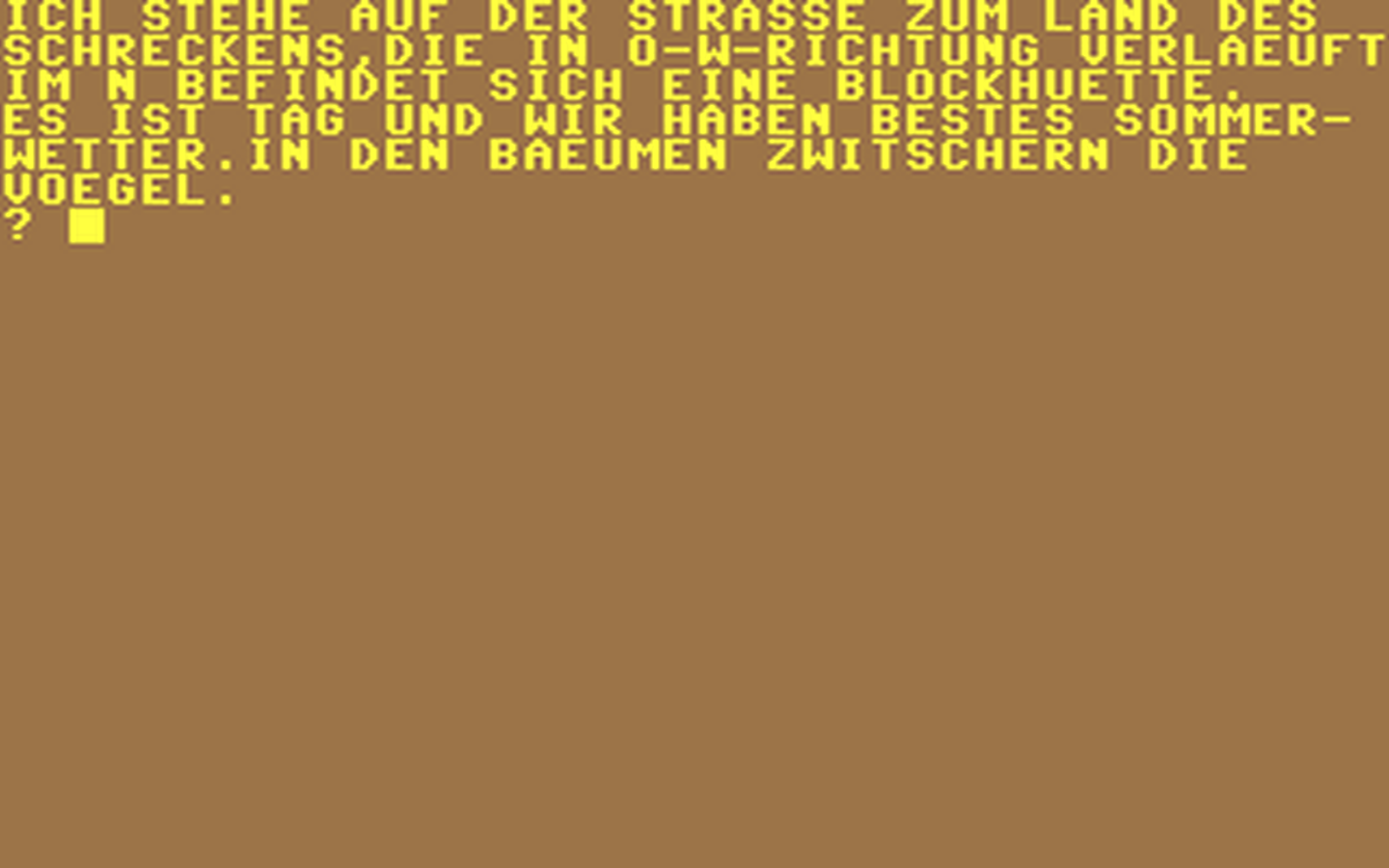 C64 GameBase Adventure_-_Das_Schreckensland (Public_Domain)