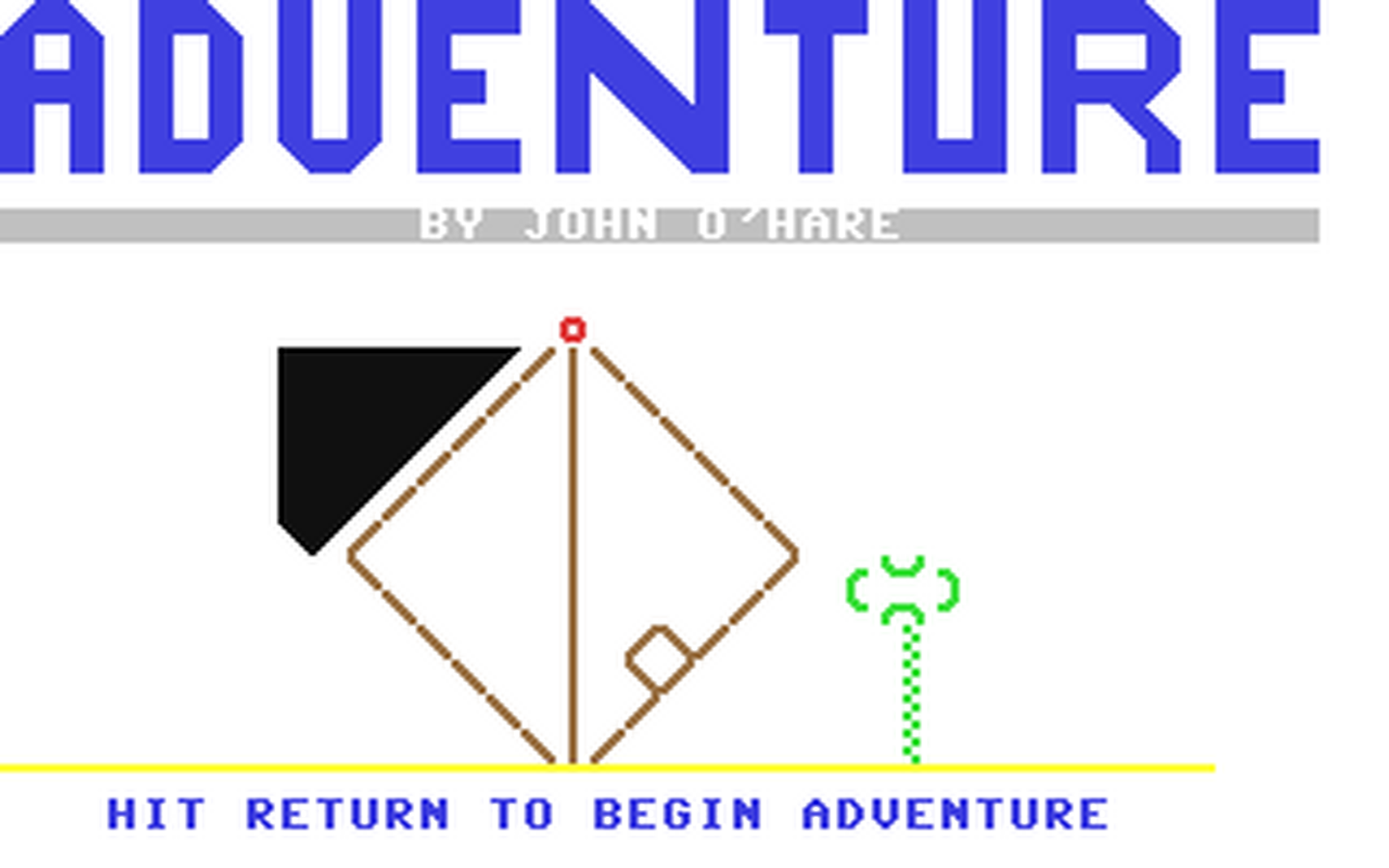 C64 GameBase Adventure_2_-_The_Great_Pyramid (Public_Domain) 1983