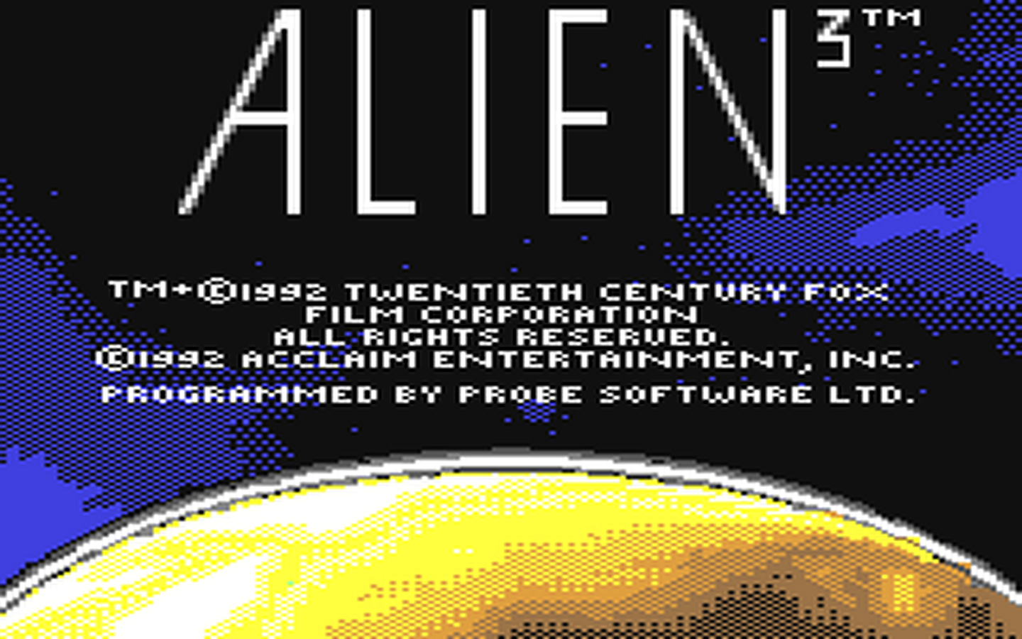 C64 GameBase Alien_3 Virgin_Mastertronic 1992