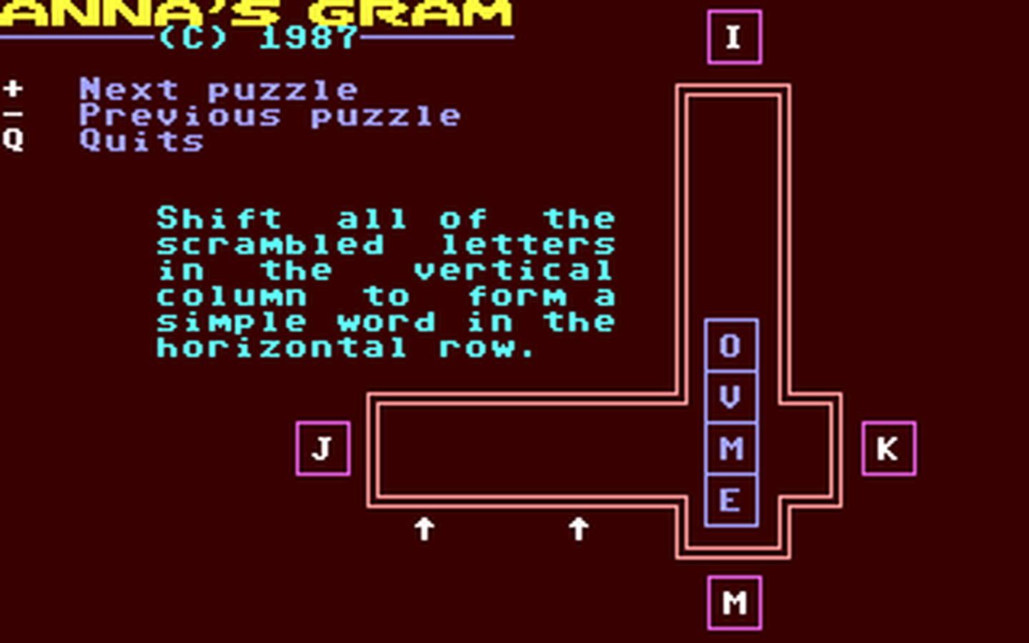 C64 GameBase Anna's_Gram Loadstar/Softdisk_Publishing,_Inc. 1987