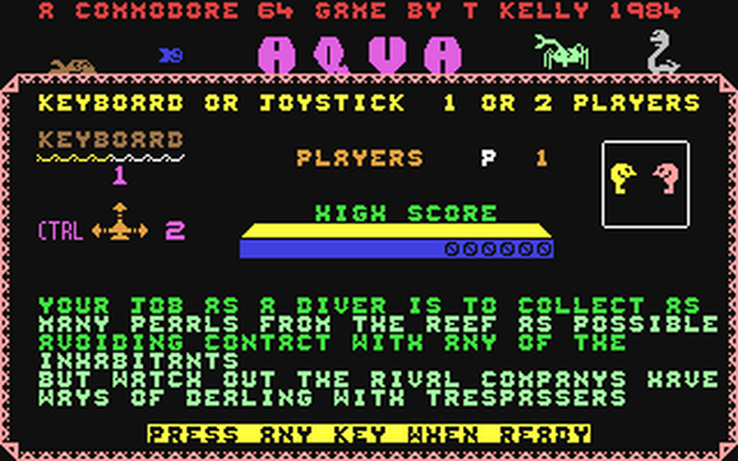 C64 GameBase Aqua Mastertronic 1984
