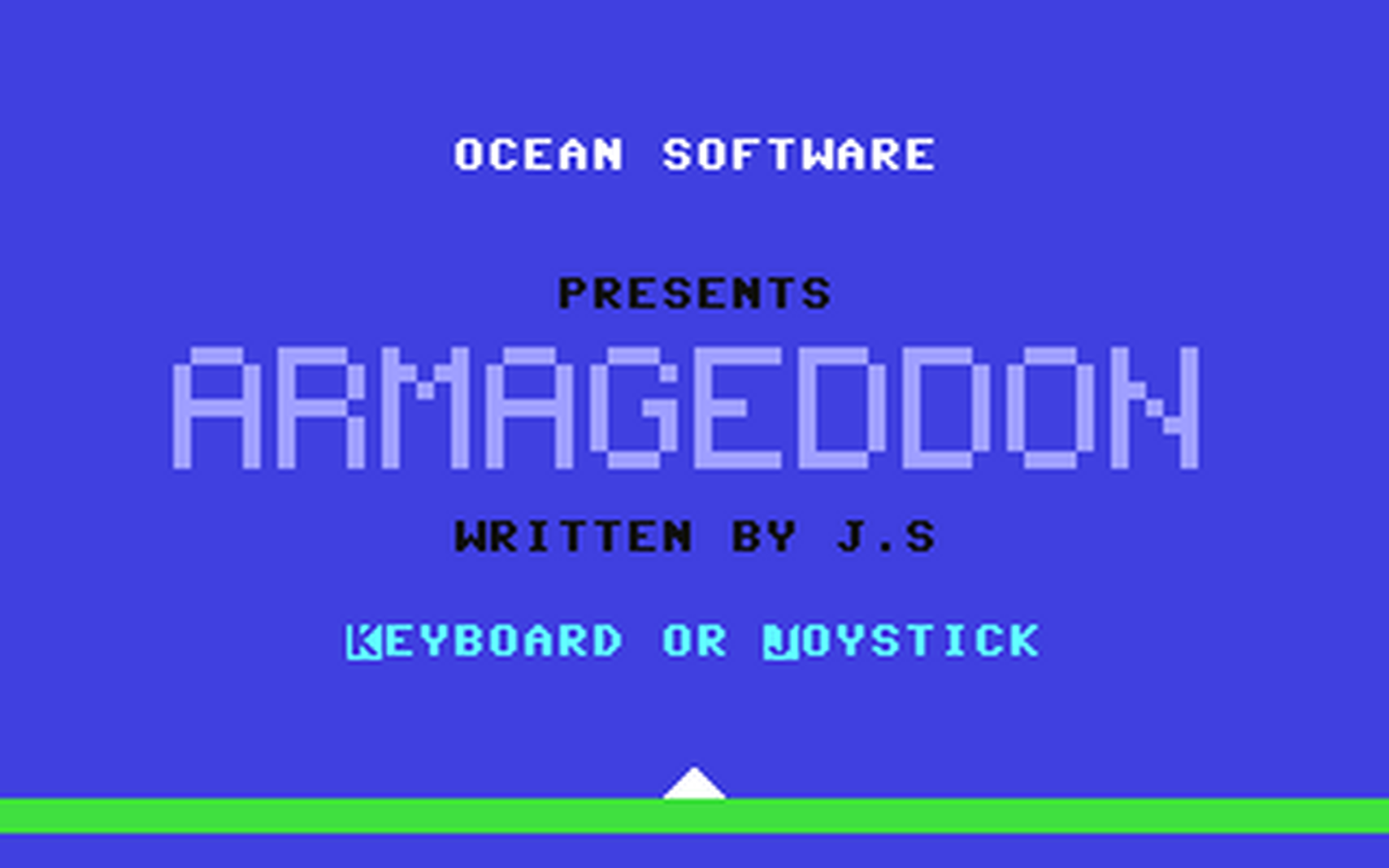 C64 GameBase Armageddon Ocean 1983