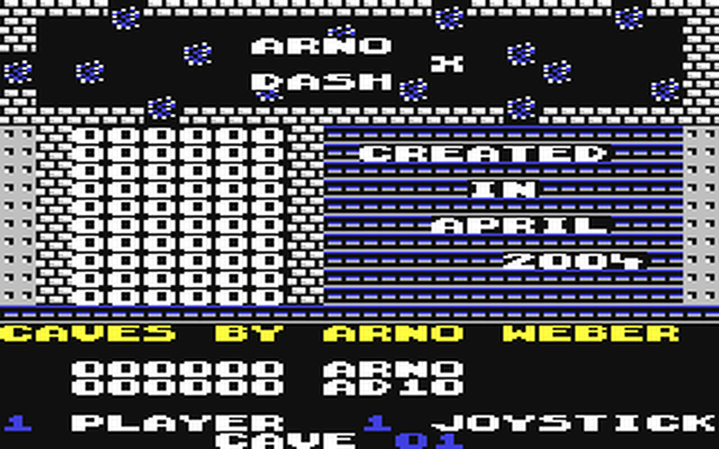 C64 GameBase Arno_Dash_10 (Not_Published) 2004