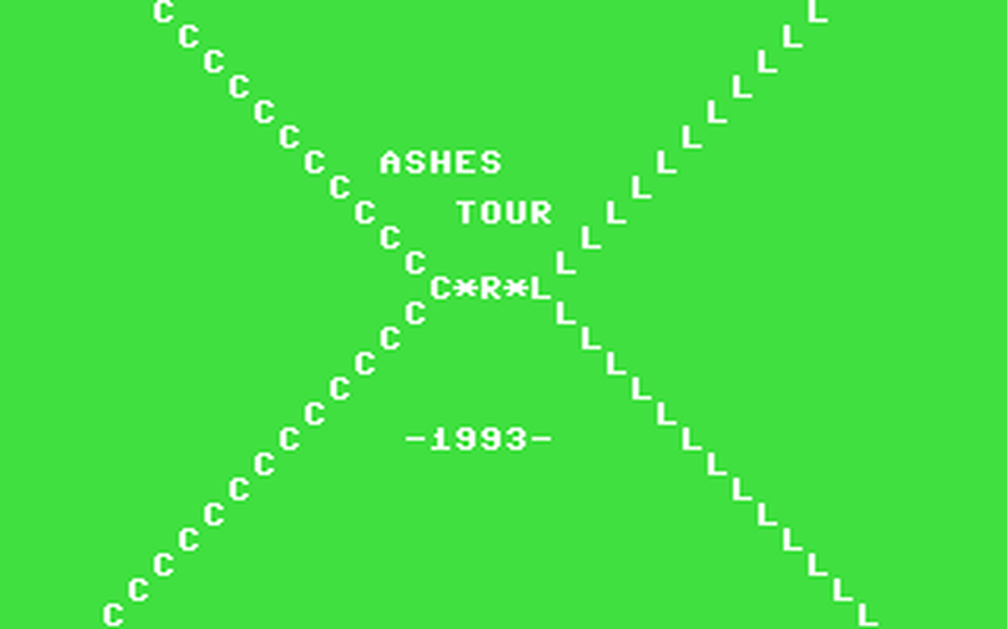 C64 GameBase Ashes_Tour_1993 (Not_Published) 1993