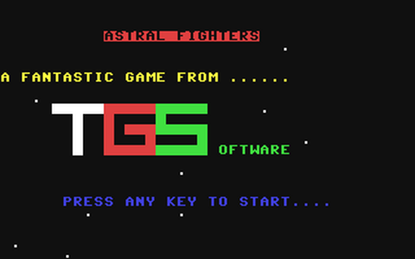 C64 GameBase Astral_Fighters TGSoftware 1986