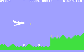 C64 GameBase Avion Hebdogiciel 1984