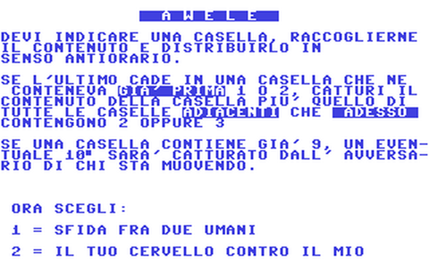 C64 GameBase Awele Gruppo_Editoriale_Jackson/Personal_Software 1984