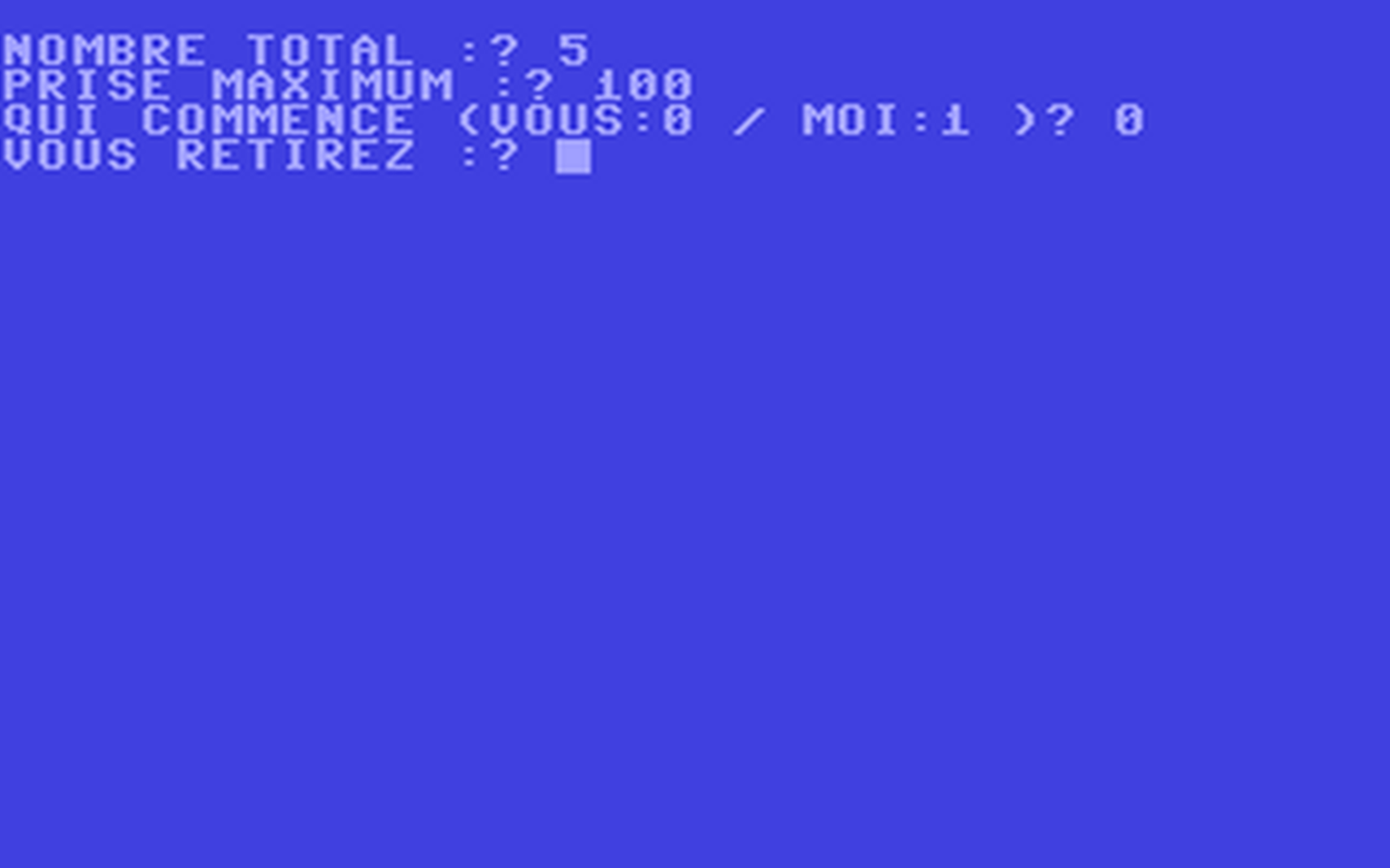 C64 GameBase Allumettes,_Les PSI 1985