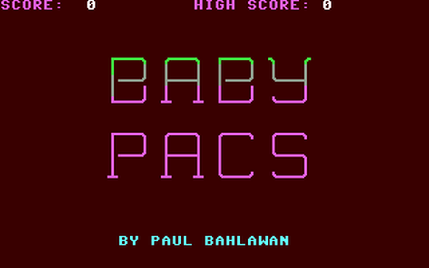 C64 GameBase Baby_Pacs (Public_Domain) 1983