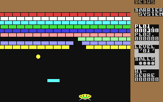 C64 GameBase Barrier-System 1983