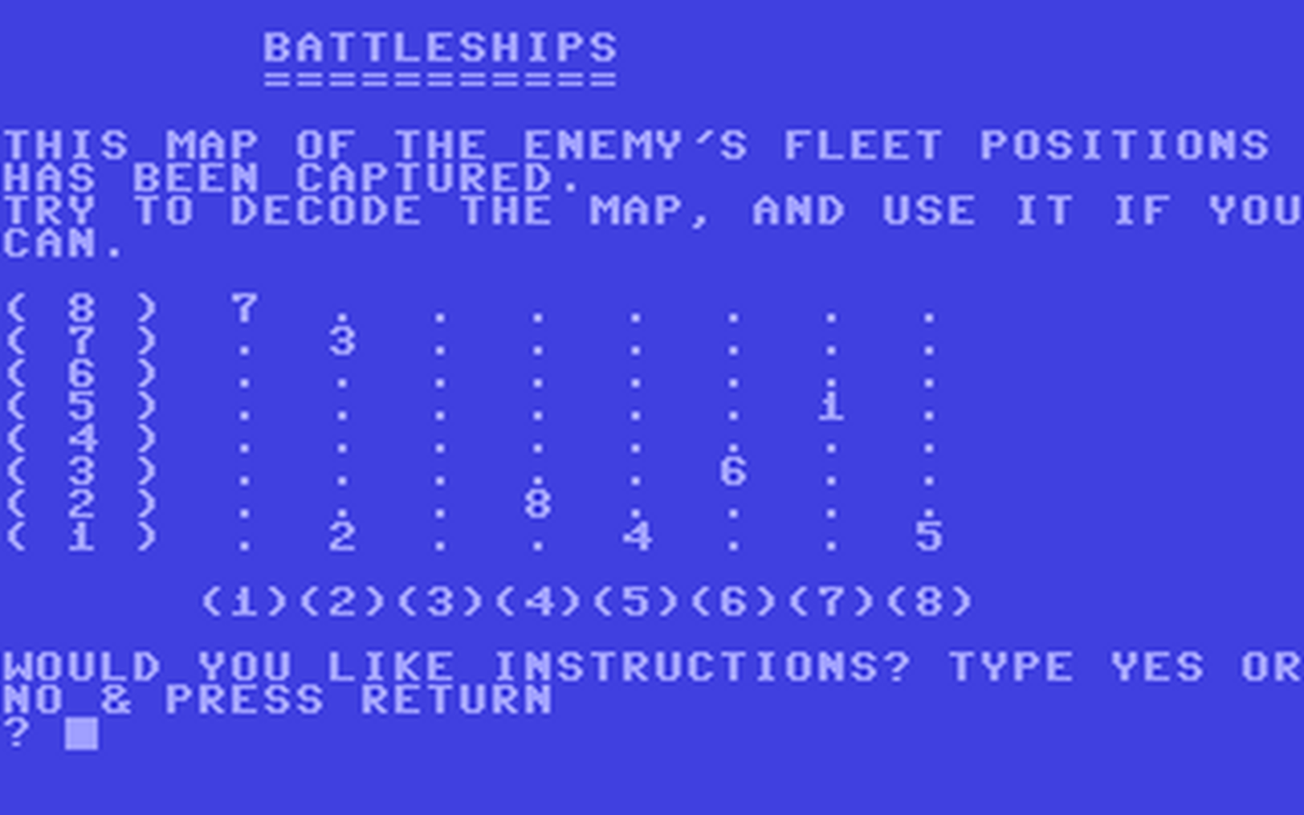 C64 GameBase Battleships Sigma_Technical_Press 1978