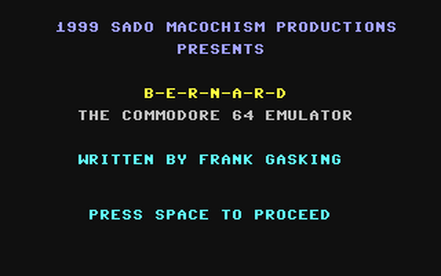 C64 GameBase Bernard (Public_Domain) 1999