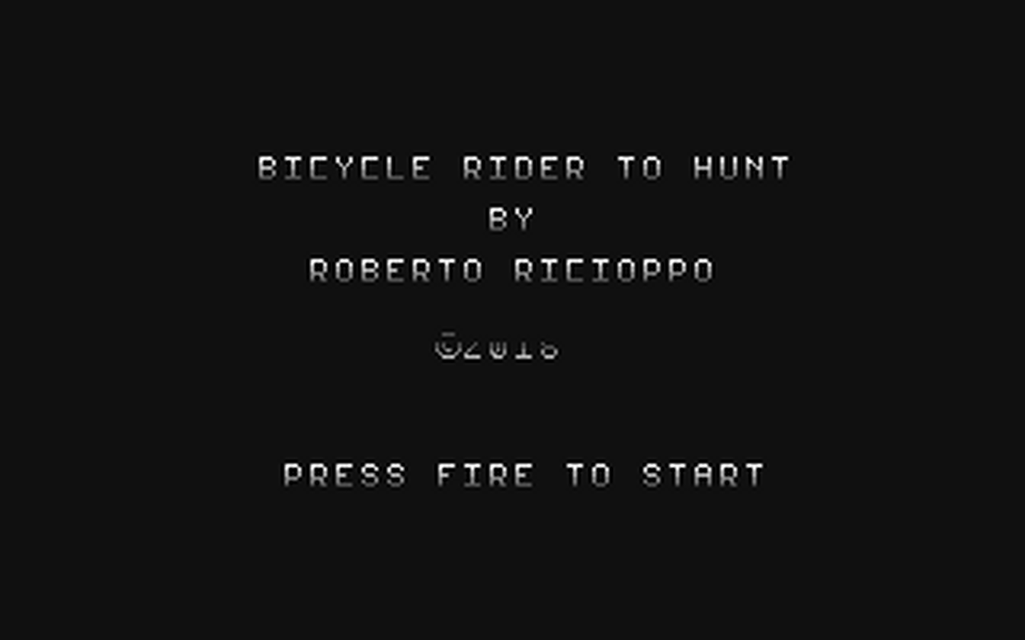 C64 GameBase Bicycle_Rider_to_Hunt The_New_Dimension_(TND) 2016