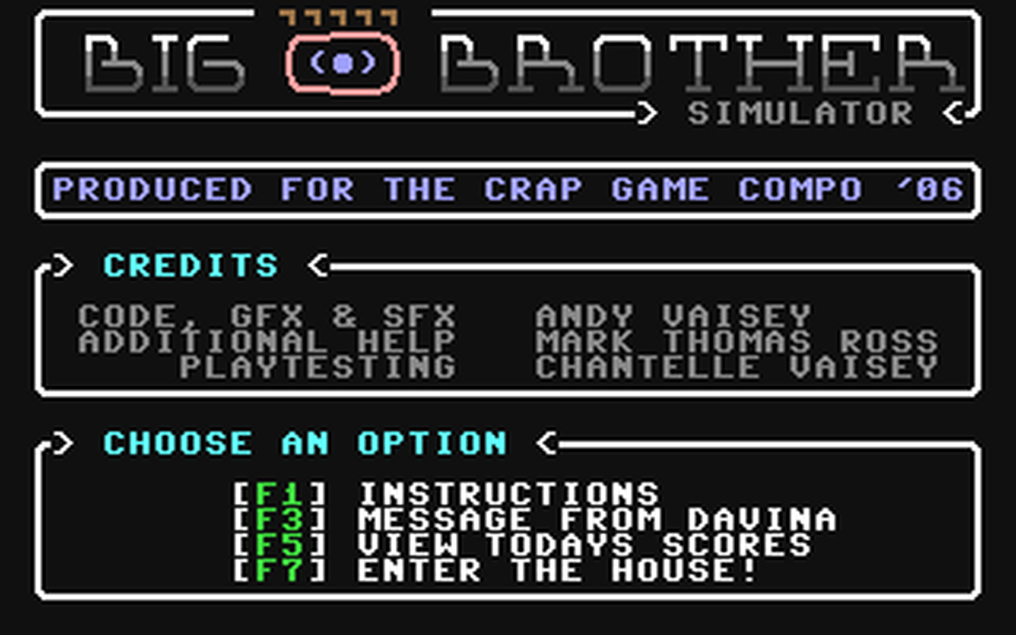 C64 GameBase Big_Brother (Public_Domain) 2006