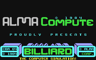 C64 GameBase Billiard Alma_Compute 1984