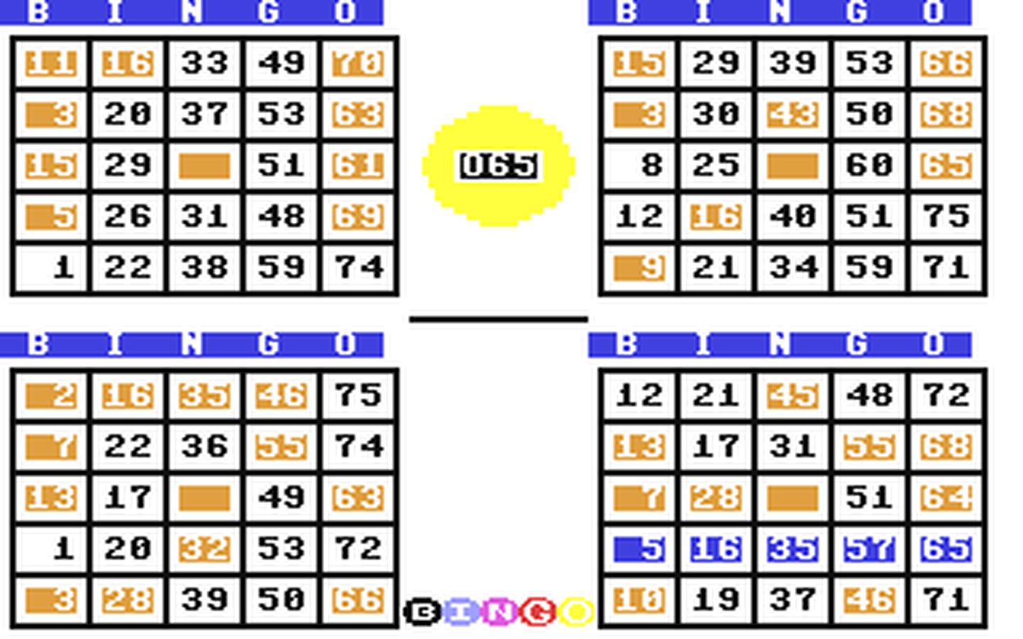 C64 GameBase Bingo_64 COMPUTE!_Publications,_Inc./COMPUTE!'s_Gazette 1984