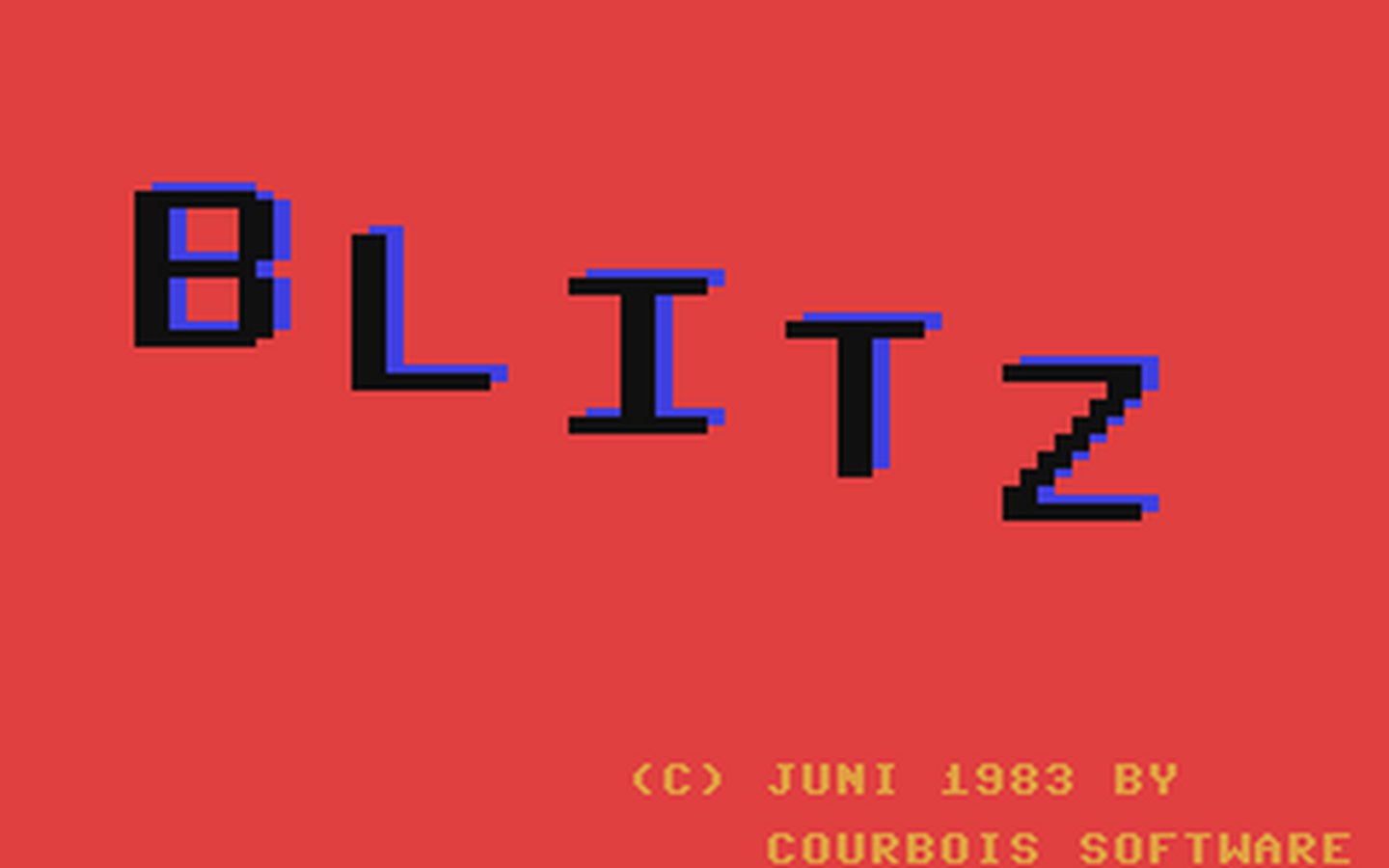 C64 GameBase Blitz Courbois_Software 1983