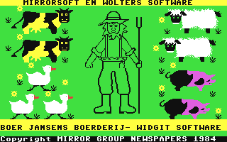 C64 GameBase Boer_Jansens_Boerderij Wolters_Software 1984