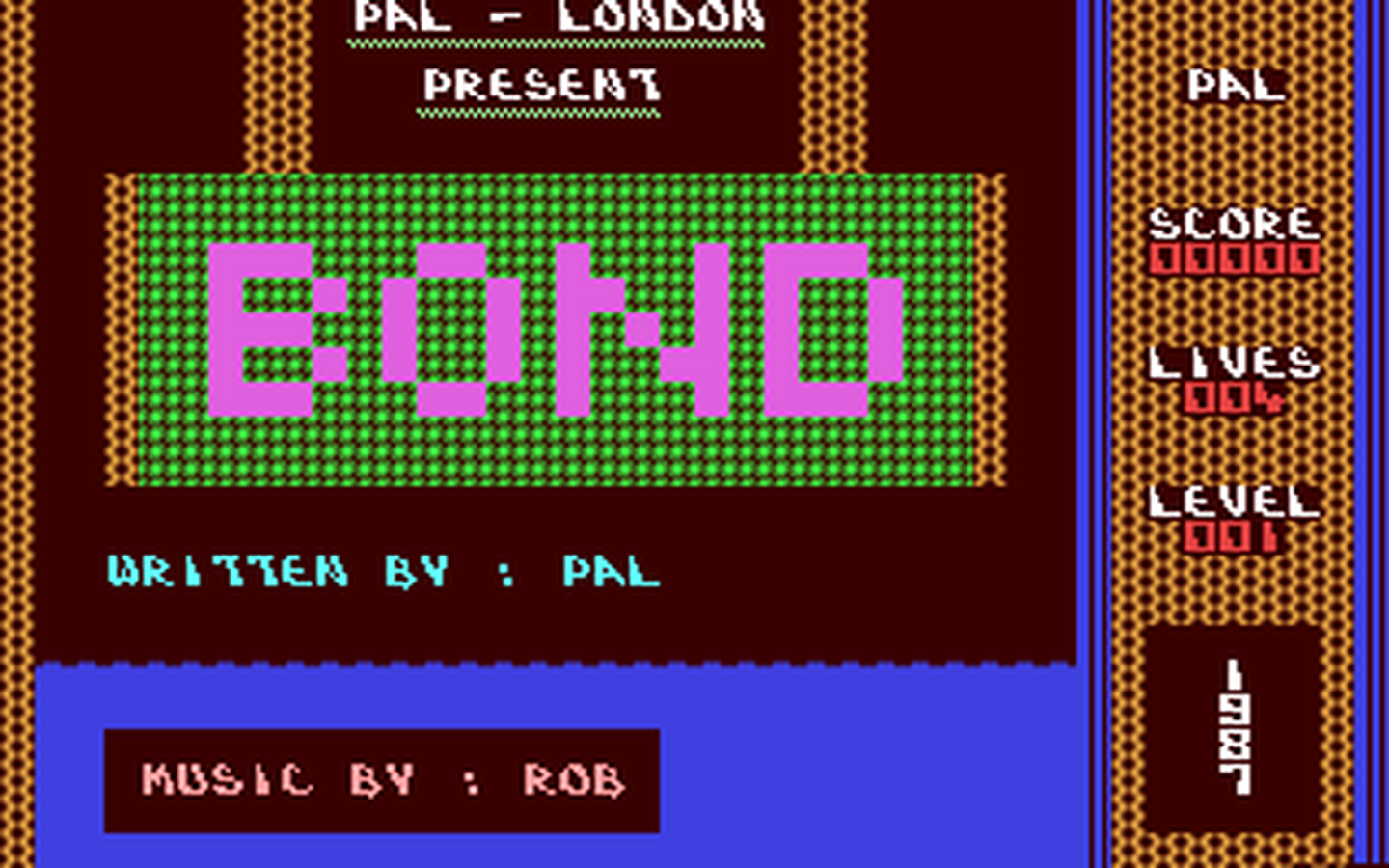 C64 GameBase Bond (Not_Published) 1987