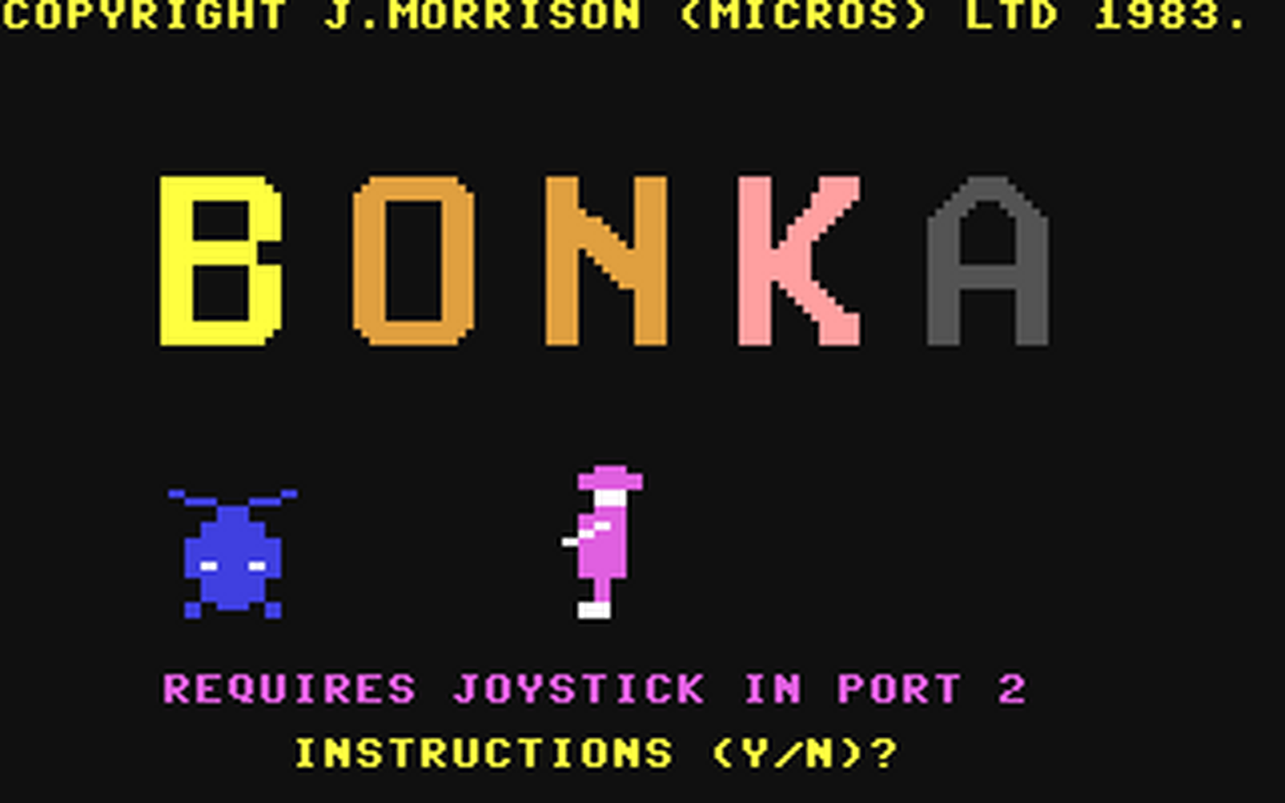 C64 GameBase Bonka J._Morrison_<Micros>_Ltd. 1983