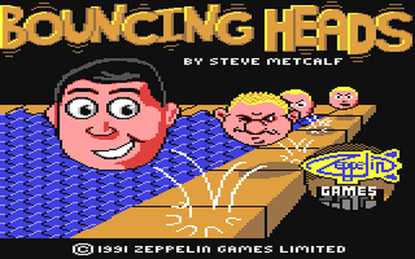 C64 GameBase Bouncing_Heads Zeppelin_Games 1991