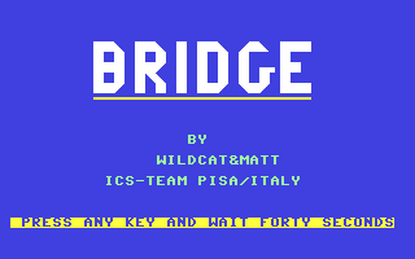 C64 GameBase Bridge (Not_Published) 1986
