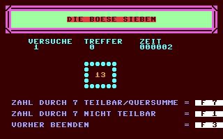 C64 GameBase Böse_Sieben,_Die (Public_Domain) 1985