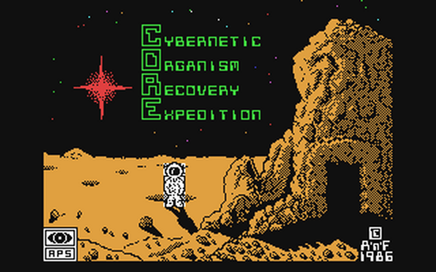 C64 GameBase CORE_-_Cybernatic_Organism_Recovery_Expedition A&F_Software_Ltd._(A'n'F) 1986