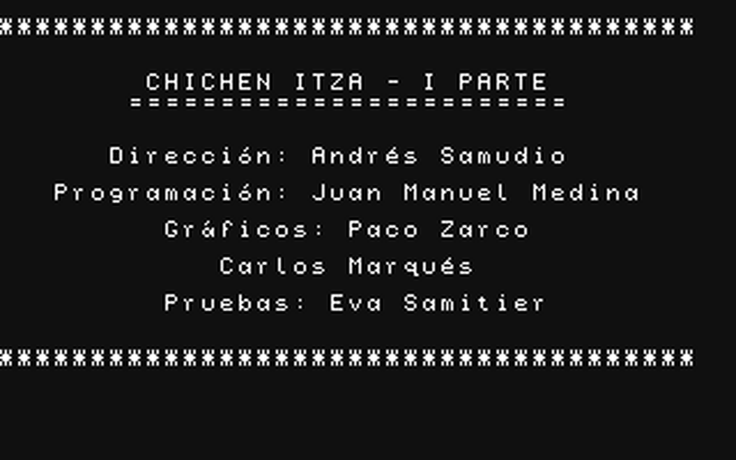 C64 GameBase Chichén_Itzá Dinamic_Software 1992