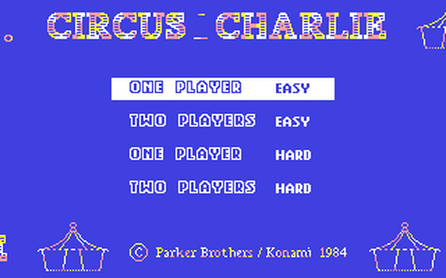 C64 GameBase Circus_Charlie Parker_Bros/Konami 1984