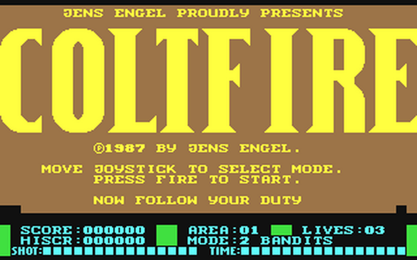 C64 GameBase Coltfire [Kingsoft] 1987