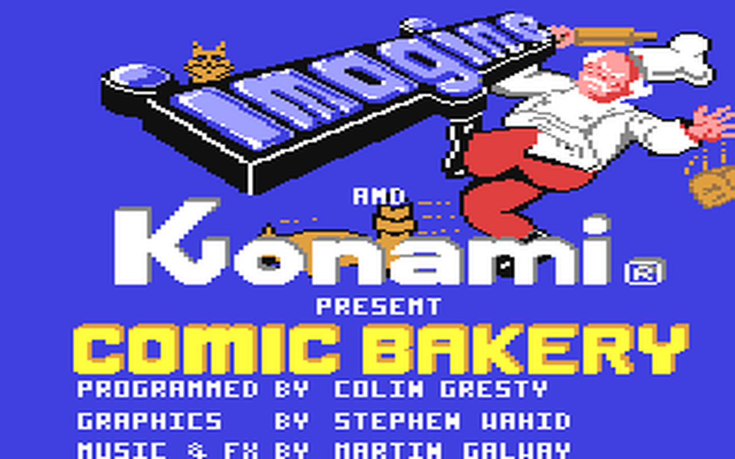 C64 GameBase Comic_Bakery Imagine/Konami 1988