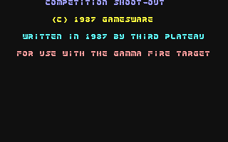 C64 GameBase Competition_Shooutout GamesWare 1988