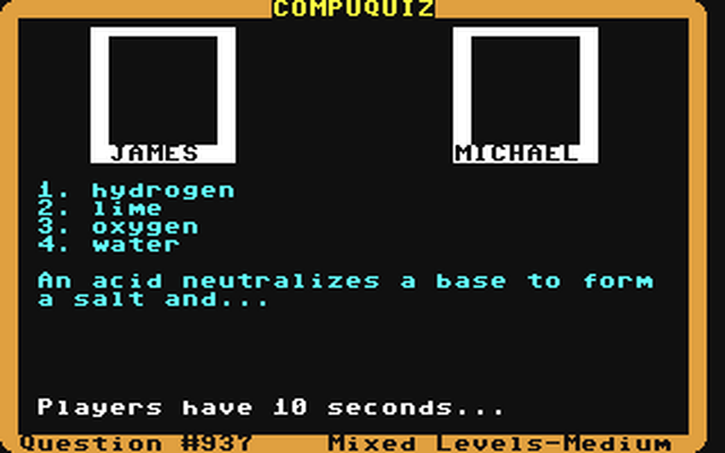 C64 GameBase CompuQuiz_-_Science Commodore_Business_Machines,_Inc. 1984