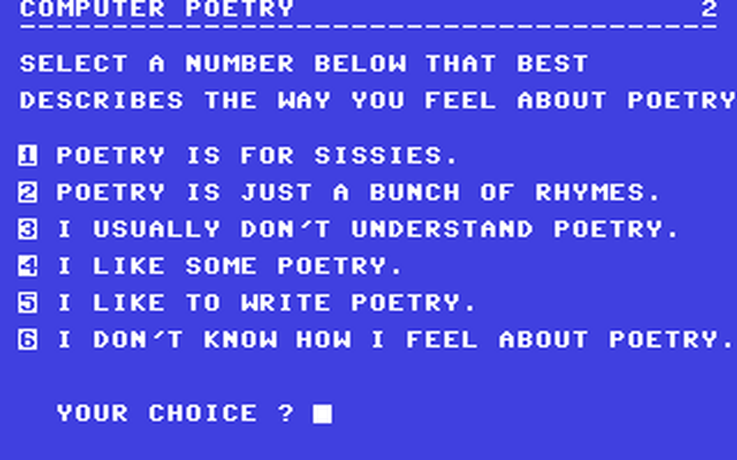 C64 GameBase Computer_Poetry Commodore_Educational_Software 1983