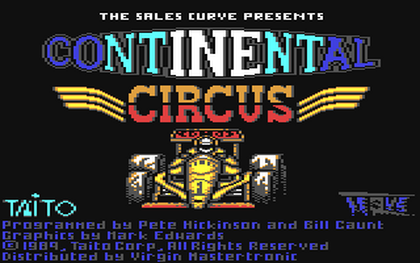 C64 GameBase Continental_Circus Virgin_Mastertronic/Taito 1989