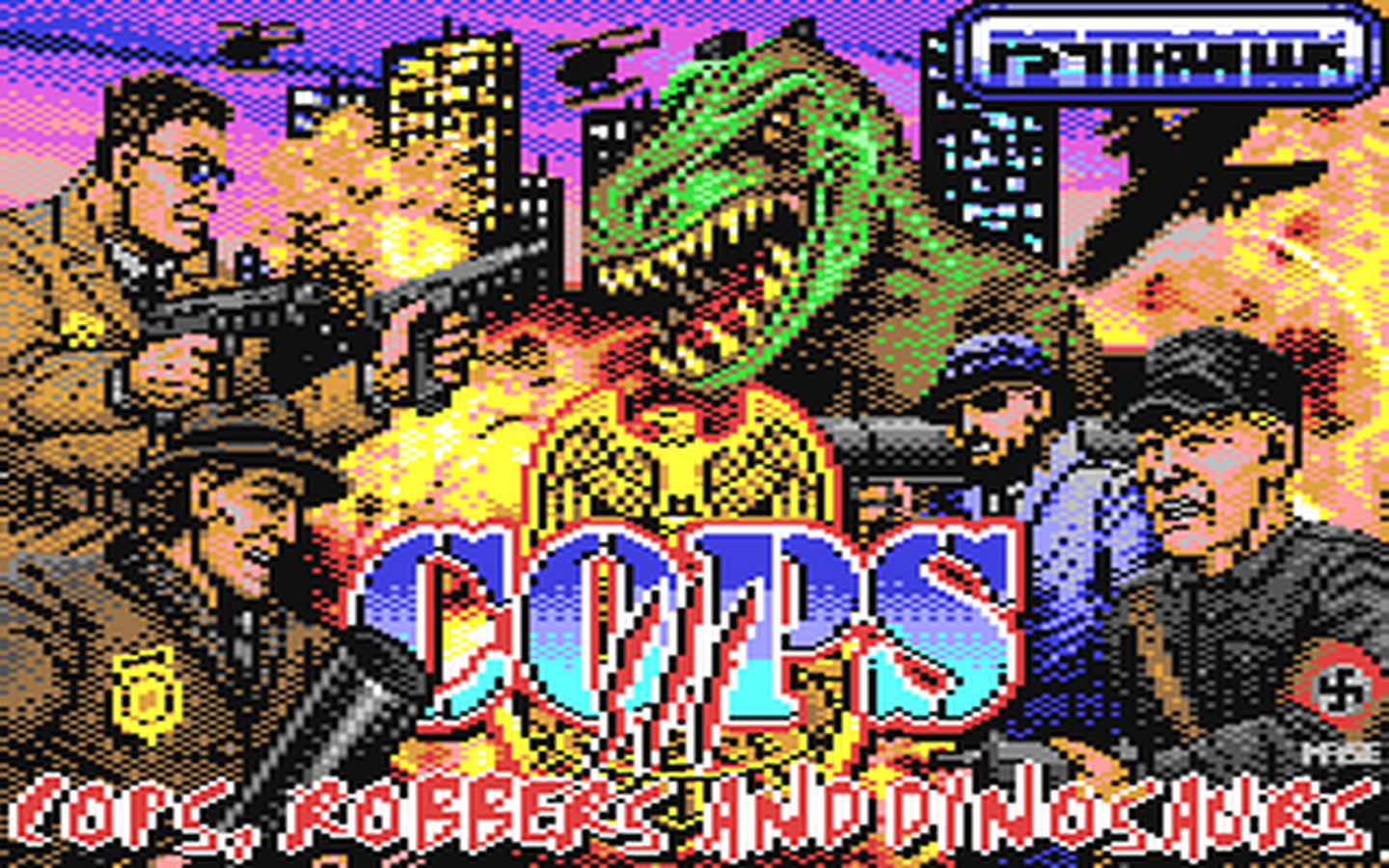 C64 GameBase Cops_III_-_Cops,_Robbers_and_Dinosaurs Psytronik_Software 1994